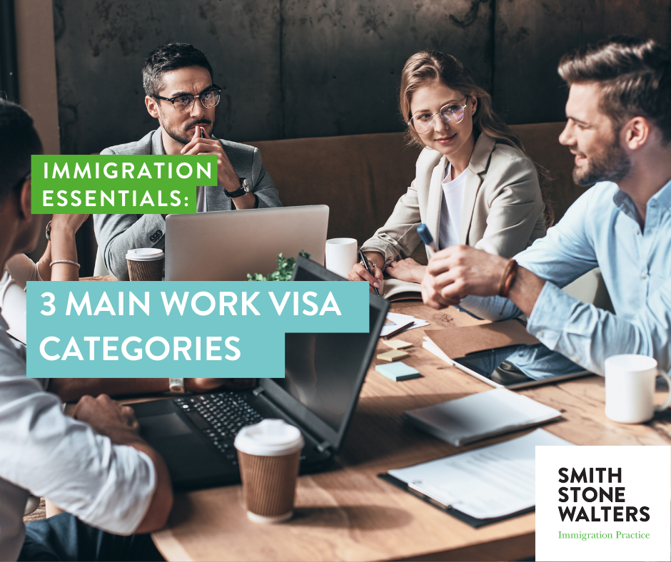 Webinar: 3 work visa categories explained