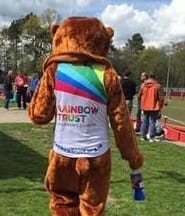 Kicking off for the Rainbow Trust