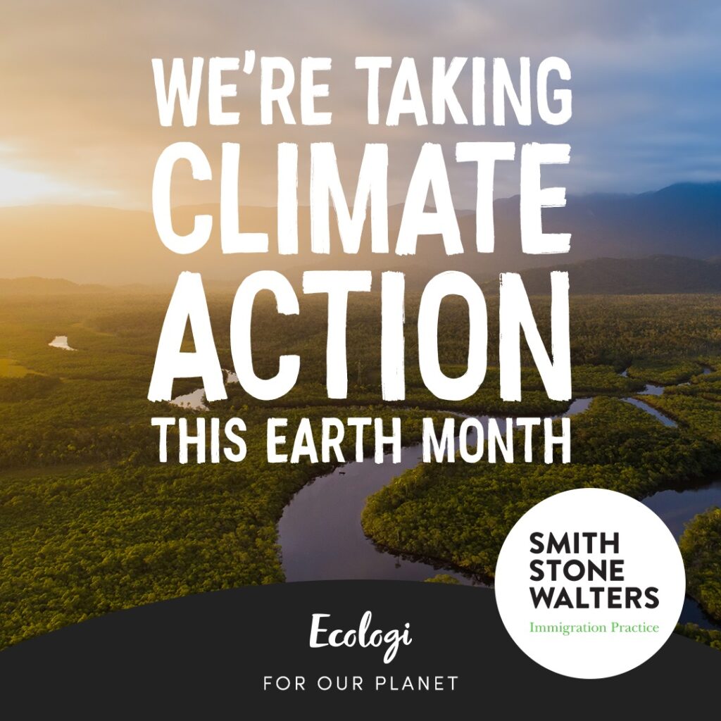 SSW is taking climate action this Earth Month!