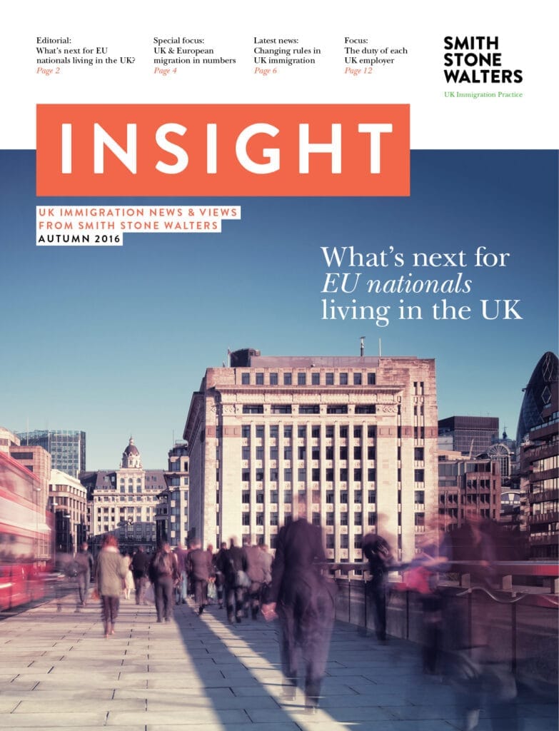 Insight: the latest UK immigration news!